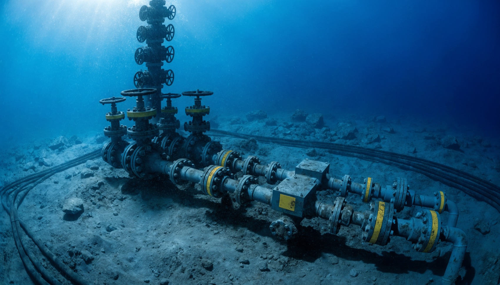 Subsea equipment with markers